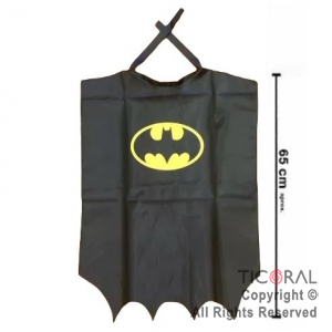 CAPA NIÑO HEROE BATMAN x 1